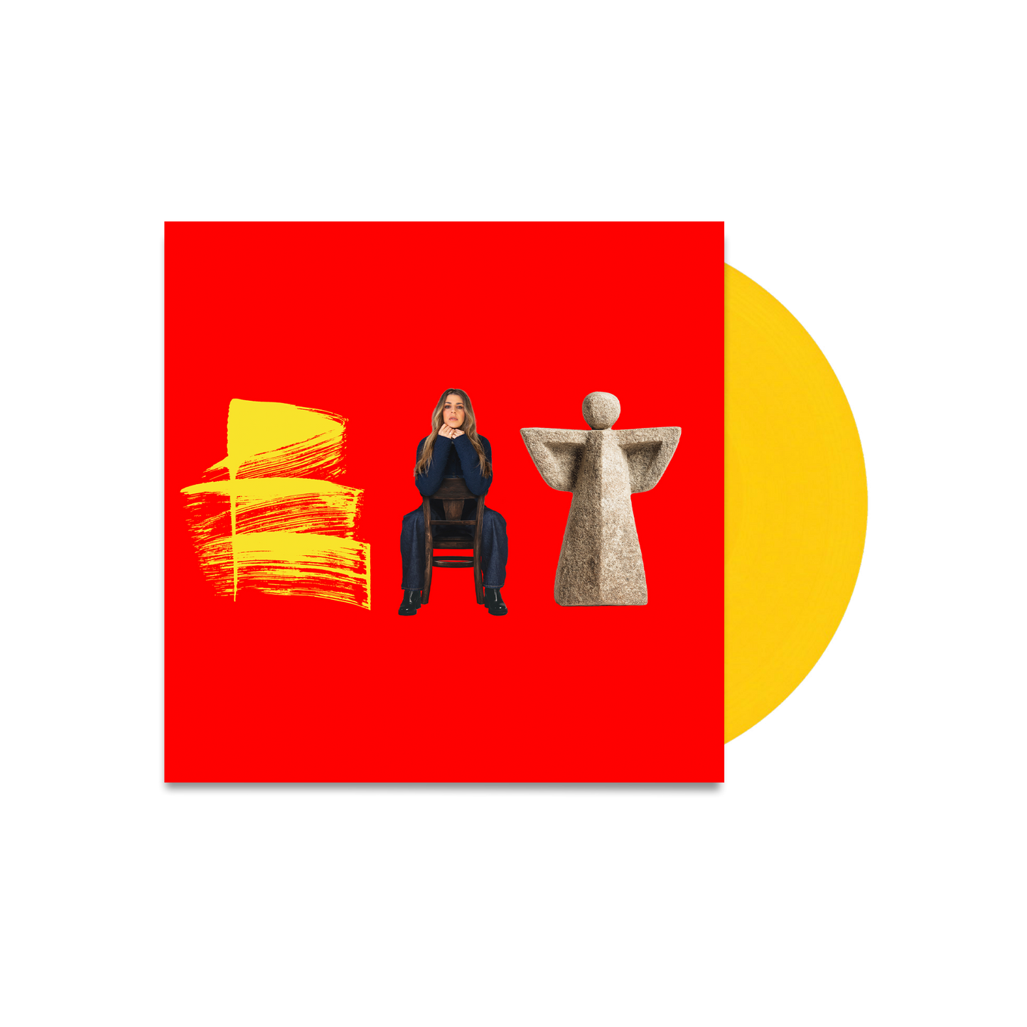 “EAT”, single disc vinyl pressed on a stunning sunflower-colored single LP and housed in a gatefold jacket – includes an exclusive insert