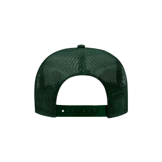'7' Green Trucker Hat