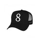 ‘8’ Trucker Hat