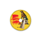 CD with a bird design on a yellow background
