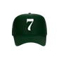 '7' Green Trucker Hat